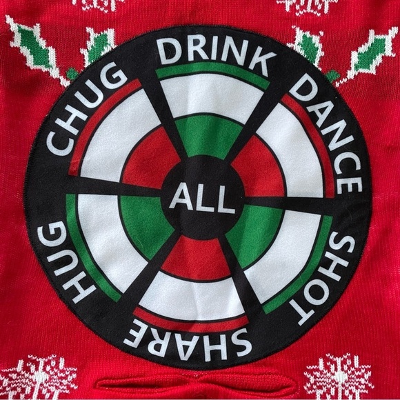 Miss Dazzle Ugly Sweater XS Two Hook and Latch Balls NWT - Picture 15 of 16